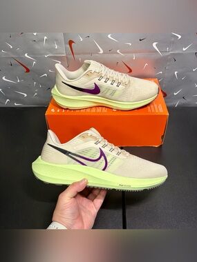 Size 8 - Nike Air Zoom Pegasus 39 Lt Orewood Ben/Red Plum-Sail - New